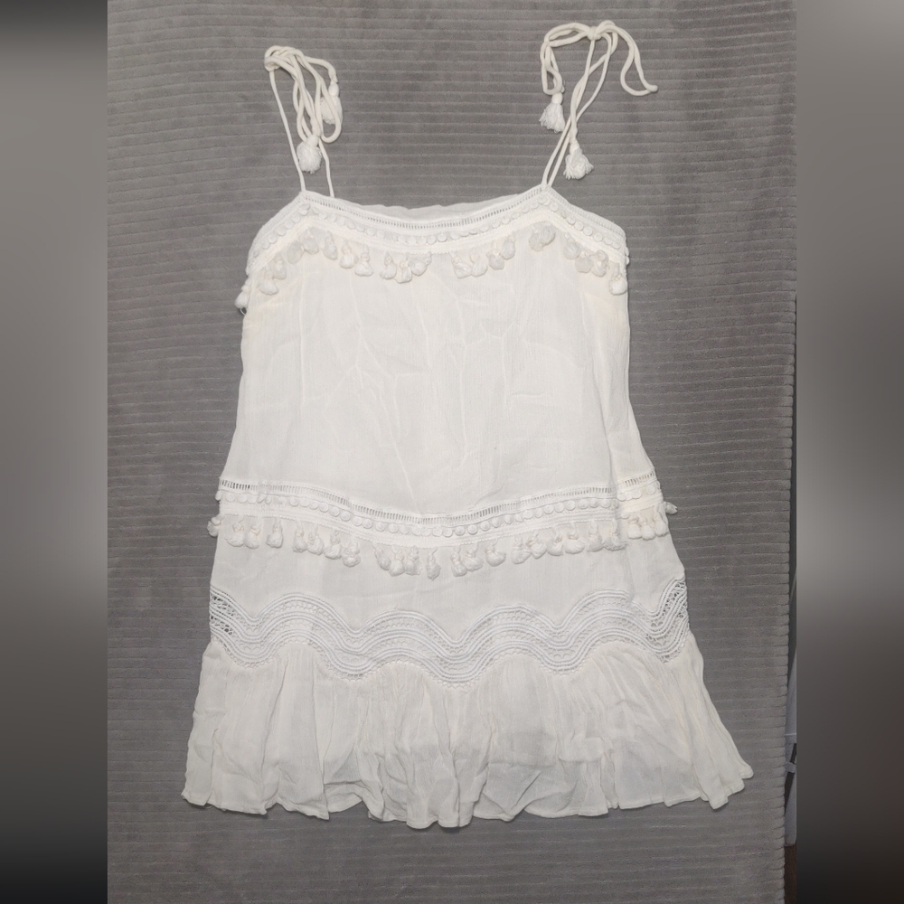 Saints and Secrets Tasseled tunic size L